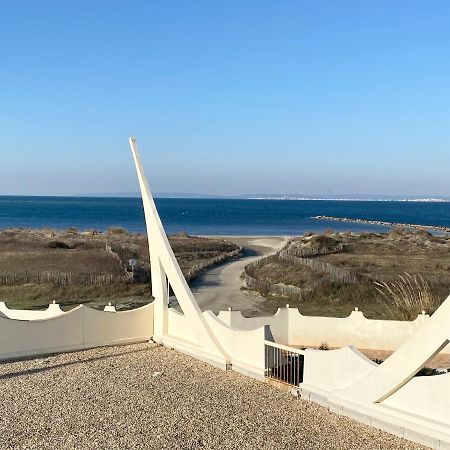 As21522 - P2 climatisé avec belle vue sur la Mer avec piscine et parking privé Le Grau-du-Roi Extérieur photo